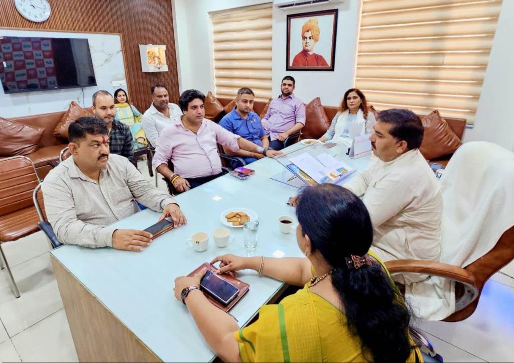 Mayor Takes Charge of Preparations to Make PMs Jind Rally Historic